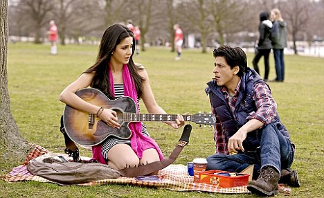 First peek at Katrina and SRK's romancing 